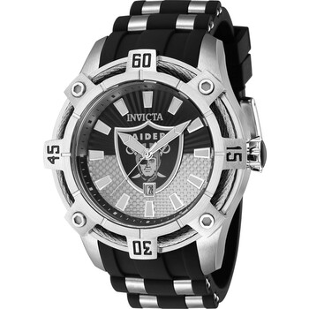 Đồng hồ Invicta NFL Las Vegas Raiders Quartz Mặt Đen 42066 Nam Chính hãng Sale giá Rẻ tại XaXi World