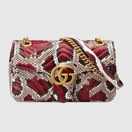 Túi xách Gucci nữ GG Marmont da màu đen