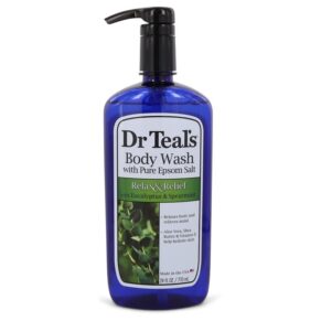 Nước hoa Dr Teal's Body Wash With Pure Epsom Salt Relax & Relief Body Wash with Eucalyptus & Spearmint 24 oz chính hãng sale giảm giá