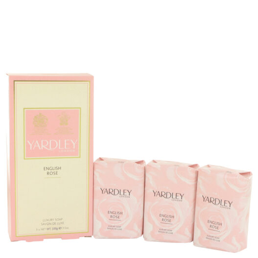 Nước hoa English Rose Yardley 3 x 3.5 oz Luxury Soap 3.5 oz chính hãng sale giảm giá