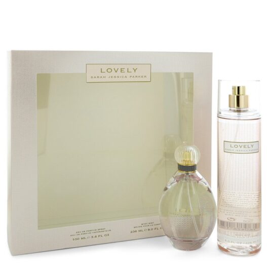Nước hoa Bộ quà tặng Lovely gồm có: 100ml (3.4 oz) Eau De Parfum (EDP) Spray + 8 oz Body Mist chính hãng sale giảm giá