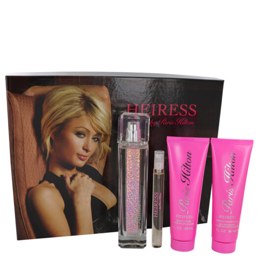 Nước hoa Bộ quà tặng Paris Hilton Heiress gồm có: 100 ml (3.4 oz) Eau De Parfum (EDP) Spay + 0