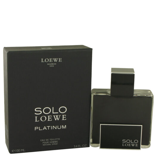 Nước hoa Solo Loewe Platinum Eau De Toilette (EDT) Spray 100 ml (3.4 oz) chính hãng sale giảm giá