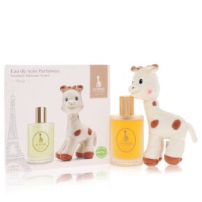 Sophie La Girafe Eau De Soin Parfumee Gift Set: 100ml (3.4 oz) Scented Skincare Water (Alcohol-Free) + 1 Sophie La Girafe Soft Toy chính hãng sale giảm giá