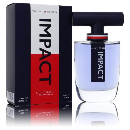 Nước hoa Bộ quà tặng Tommy Hilfiger Impact gồm có: 100 ml (3.4 oz) Eau De Toilette (EDT) Spray + 0