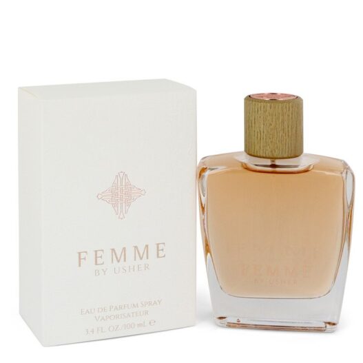 Nước hoa Usher Femme Eau De Parfum (EDP) Spray 100 ml (3.4 oz) chính hãng sale giảm giá